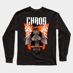 Ninja Warrior Chaos Long Sleeve T-Shirt